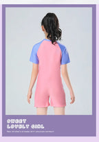 Professional One-Piece Swimsuit – Thermal Training Gear for Women and Kids