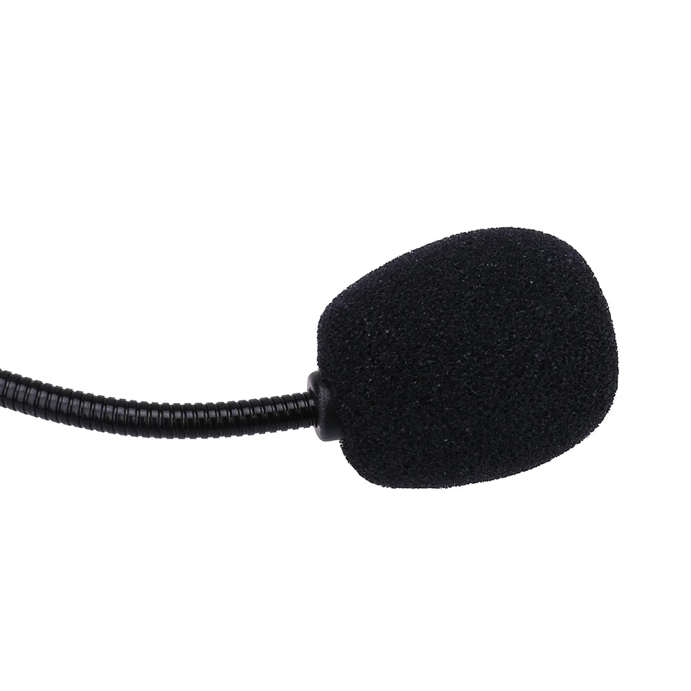 Soft Elastic Sponge Microphone Covers – Foam Windscreens for Headset Mics