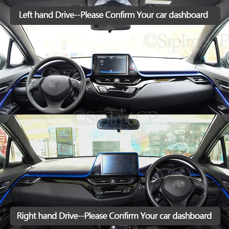 Dashboard Cover Dashmat – Protective Sunshade Carpet for Toyota C-HR