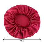 Extra Large Satin Sleep Bonnet – Silky Hair Protection for Curly Hair