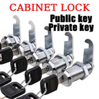 Cam Lock Drawer Cabinet Hardware – Assorted Sizes for Furniture Security
