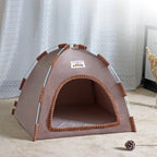 Foldable Pet Tent – Breathable Cooling House for Indoor and Outdoor Use