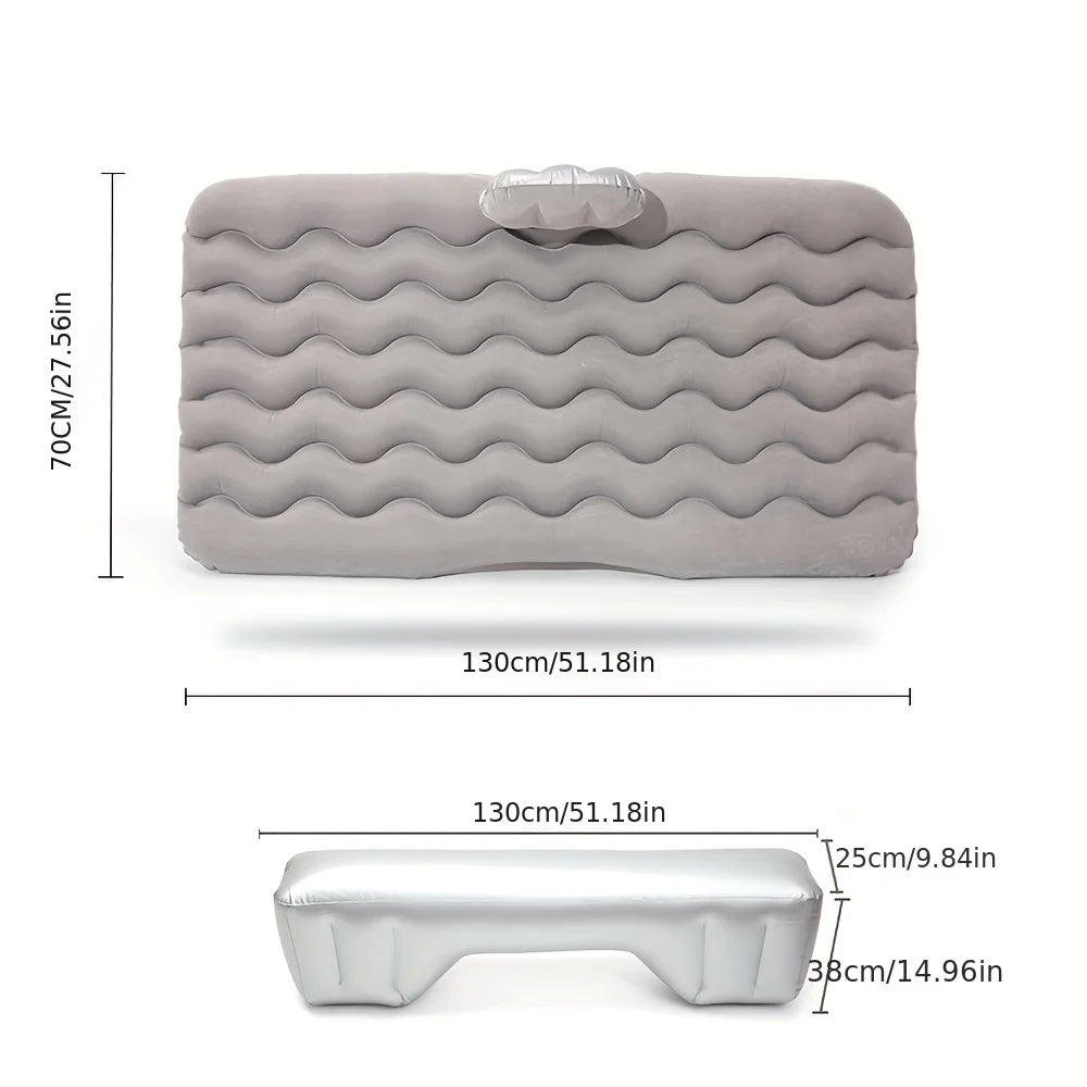 Inflatable Car Mattress – Universal Back Seat Bed for Outdoor Camping