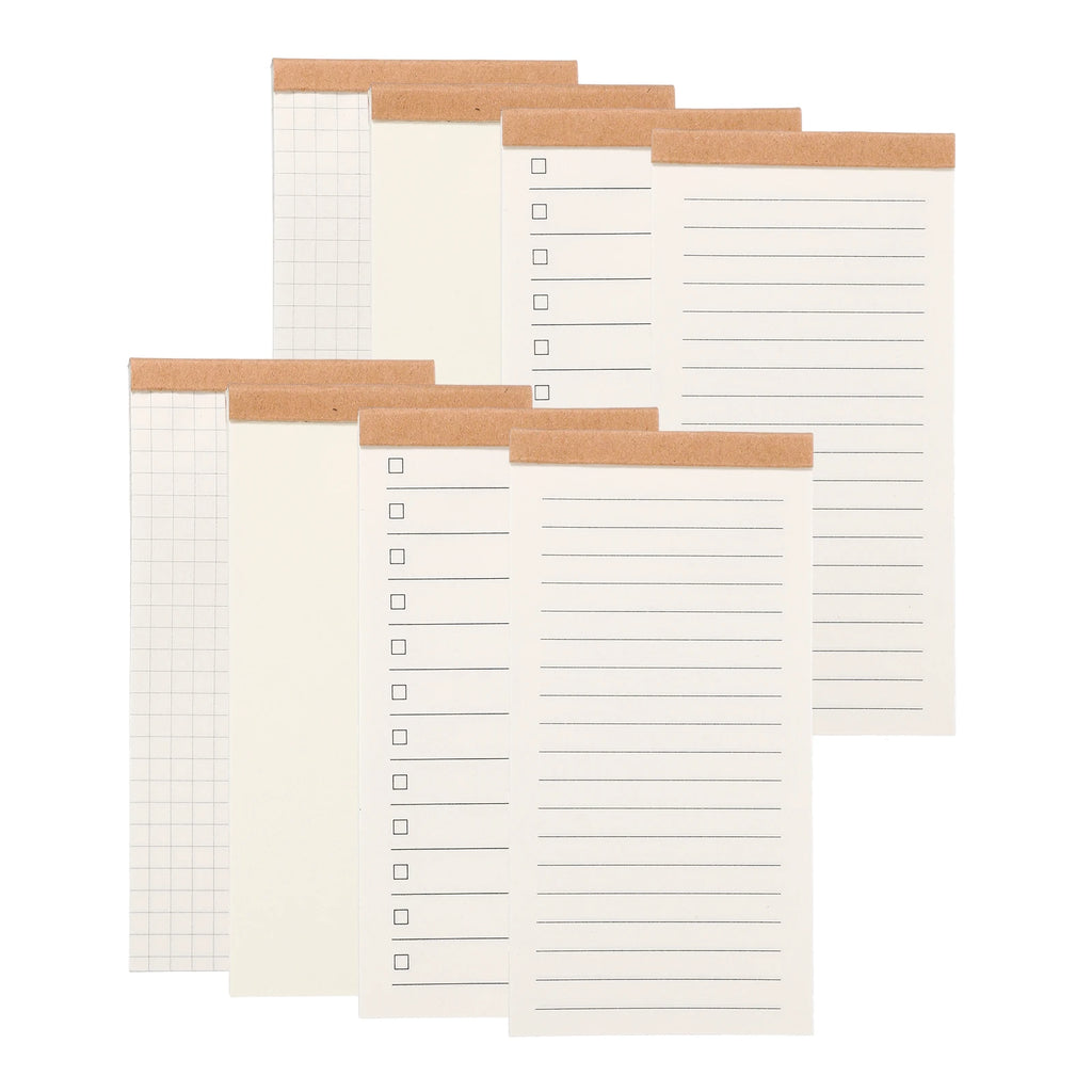 Portable Pocket Notebooks – Small 50-Sheet Memo Pads for Office and Travel