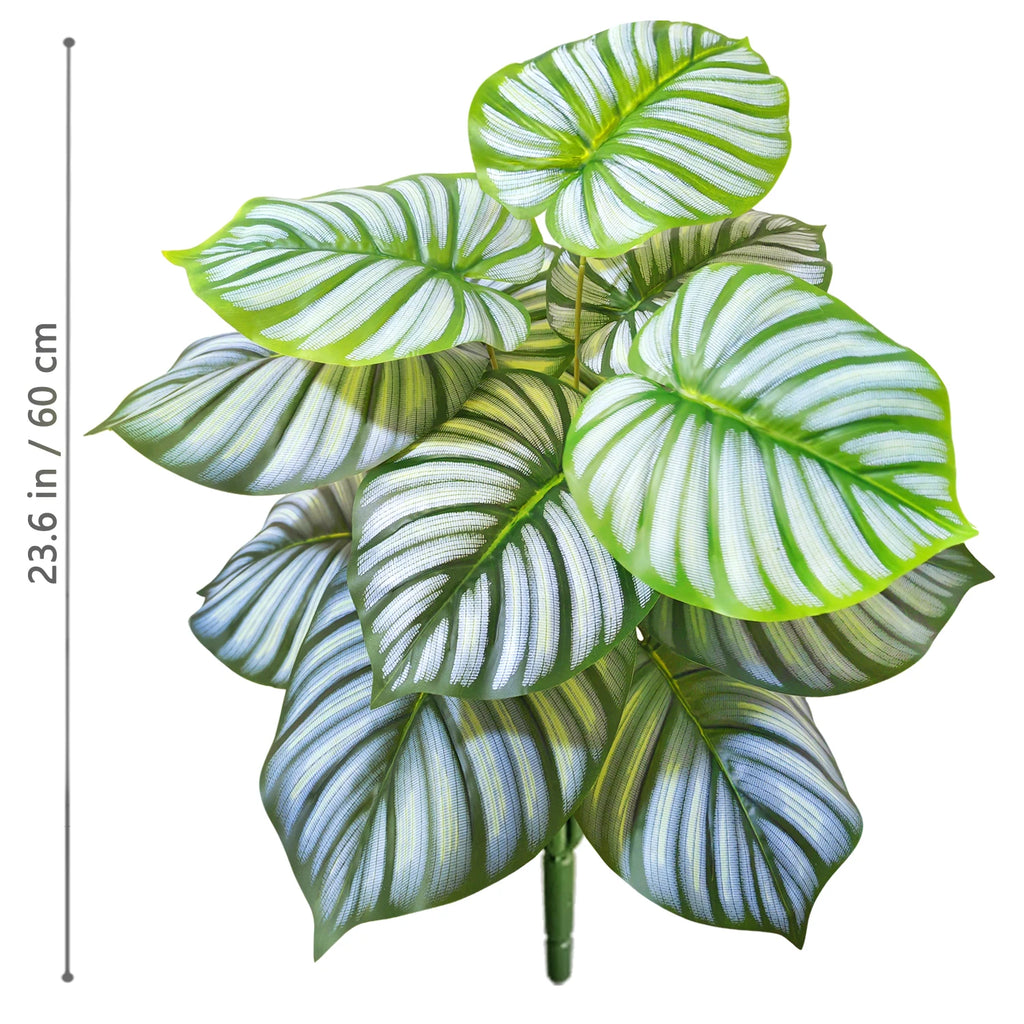 Artificial Tropical Leaf Plant – 60-103cm Potted Faux Greenery for Home Decor