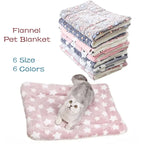 Flannel Pet Bed – Thickened Sleeping Mat for Small and Large Dogs and Cats