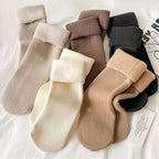Thermal Cashmere Wool Socks – Thickened Winter Warmth for Snow Boots