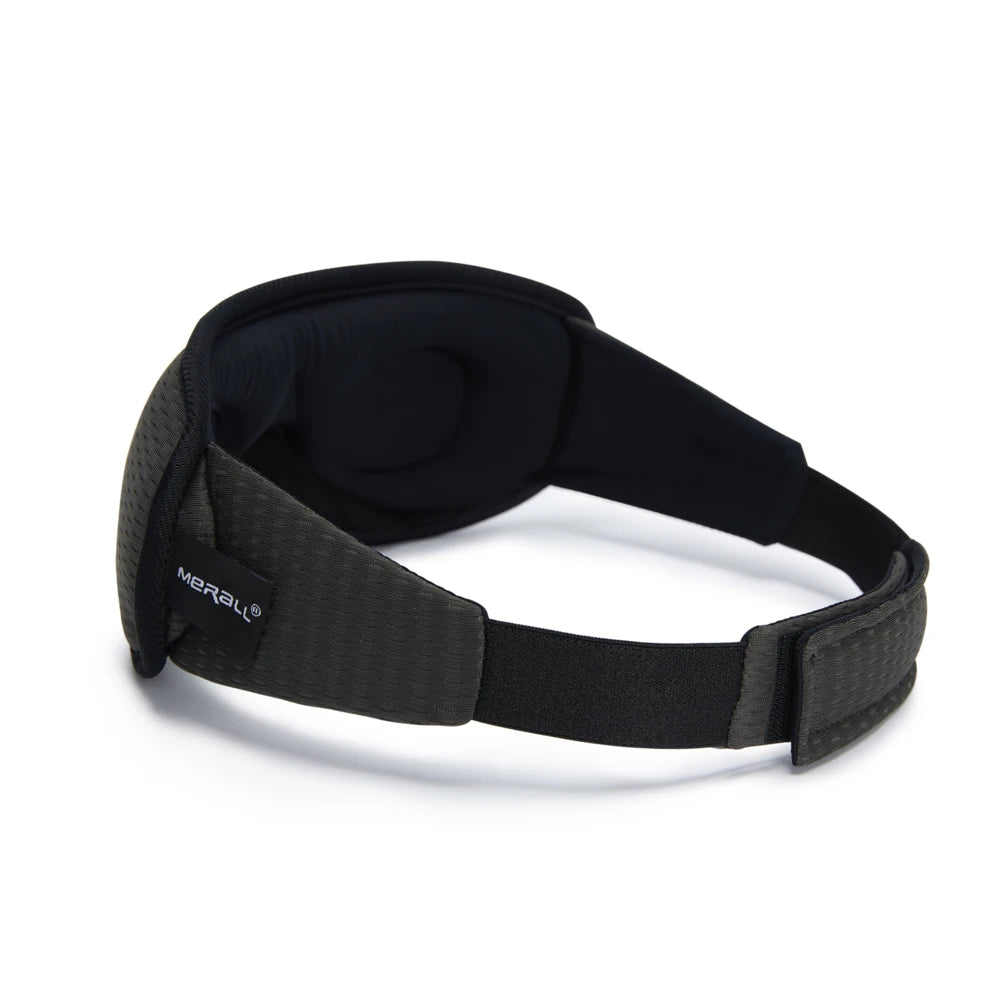 Soft 3D Contoured Eye Mask – Breathable Light Blocking for Travel Sleeping