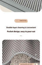Waterproof Cat Litter Mat – Non-Slip Sand Trapping for Indoor Kittens