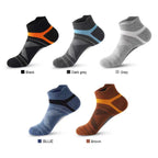 Breathable Cotton Ankle Socks – Men's Athletic Gear for Summer Outdoor Sports