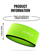 Breathable Elastic Sweatband – Quick-dry Sports Headband for Gym and Yoga