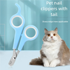 Professional Pet Nail Clippers – Ergonomic Claw Trimmer for Dogs Cats Birds