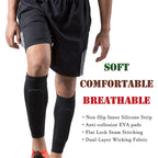 Honeycomb Soccer Shin Guards – Compression Calf Sleeves for Kids and Adults