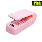 Portable Heat Sealer – Mini Plastic Bag Closure for Food Storage