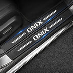 Carbon Fiber Door Sill Guards – Anti-Scratch Protection for ONIX Vehicles