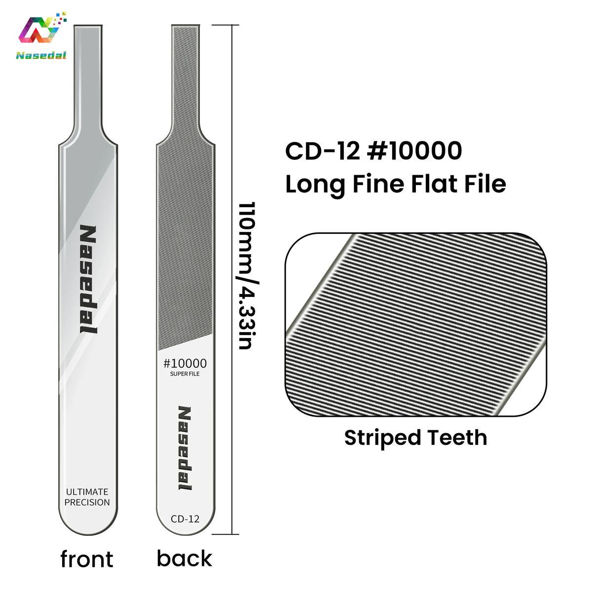 Glass Polishing File – Ultra Fine Mirror Finish for DIY Plastic Models