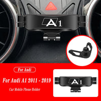 Gravity Air Vent Phone Holder – Adjustable GPS Mount for Audi A1 2011-2019