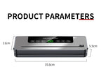 Electric Vacuum Sealer – UV Sterilization with Cutter for Food Storage