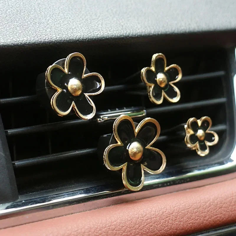 Flower Car Vent Diffuser – Cute Aromatherapy Clip for Auto Air Freshener
