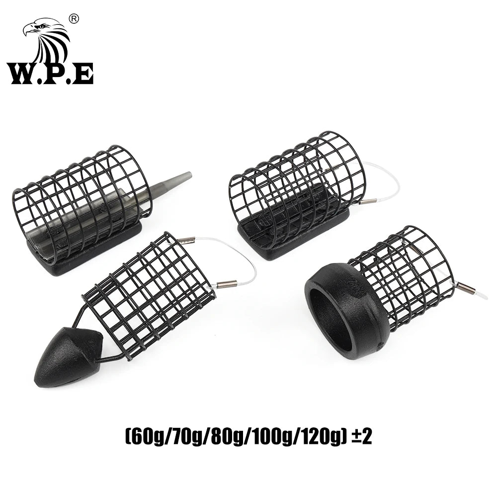 Steel Wire Carp Method Feeder – Heavy Duty Bait Cage for Coarse Fishing