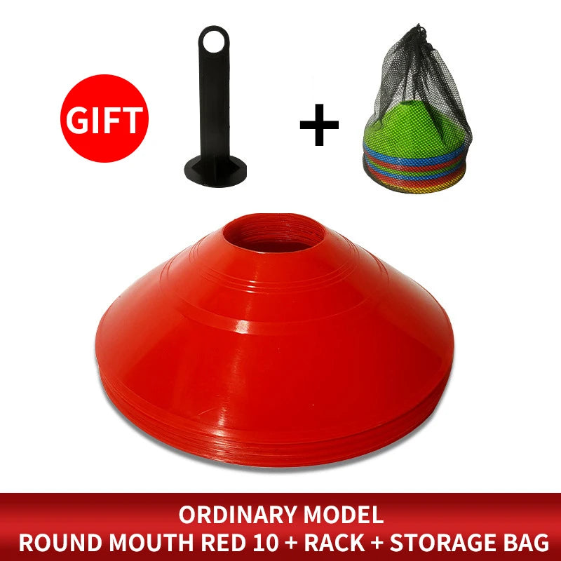 Disc Cone Set – Agility Training Equipment for Kids Football Sports