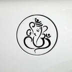 Lord Ganesha Reflective Decal – Waterproof Sticker for Motorcycle Fuel Tank