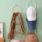 Over-the-Door Hat Rack – Wall Mount Storage Organizer for Caps and Scarves