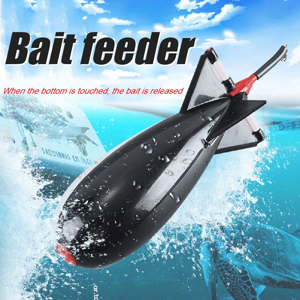 Carp Fishing Rocket Feeder – Spod Bomb Bait Holder for Outdoor Angling