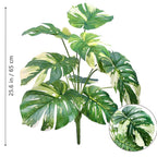 Artificial Monstera Plant – 104cm Plastic Palm Tree for Home Office Decor