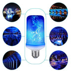 LED Flame Effect Light Bulb – Dynamic Fire Simulation for Home Decoration