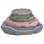 Large Pet Sofa Bed – Warm Orthopedic Cushion for Winter Dog and Cat Sleep
