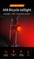 Rechargeable Bike Light Set – Waterproof LED Headlight for MTB Cycling