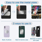 Thin Metal Adhesive Plate – Magnetic Disk for Car Phone and Tablet Mounts