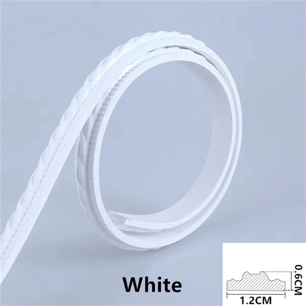 Faux Plaster PVC Trim – Waterproof Self-Adhesive Molding for Home Decor