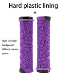 Silicone MTB Lock-On Grips – Anti-Slip Shock Absorbing Handles for Downhill