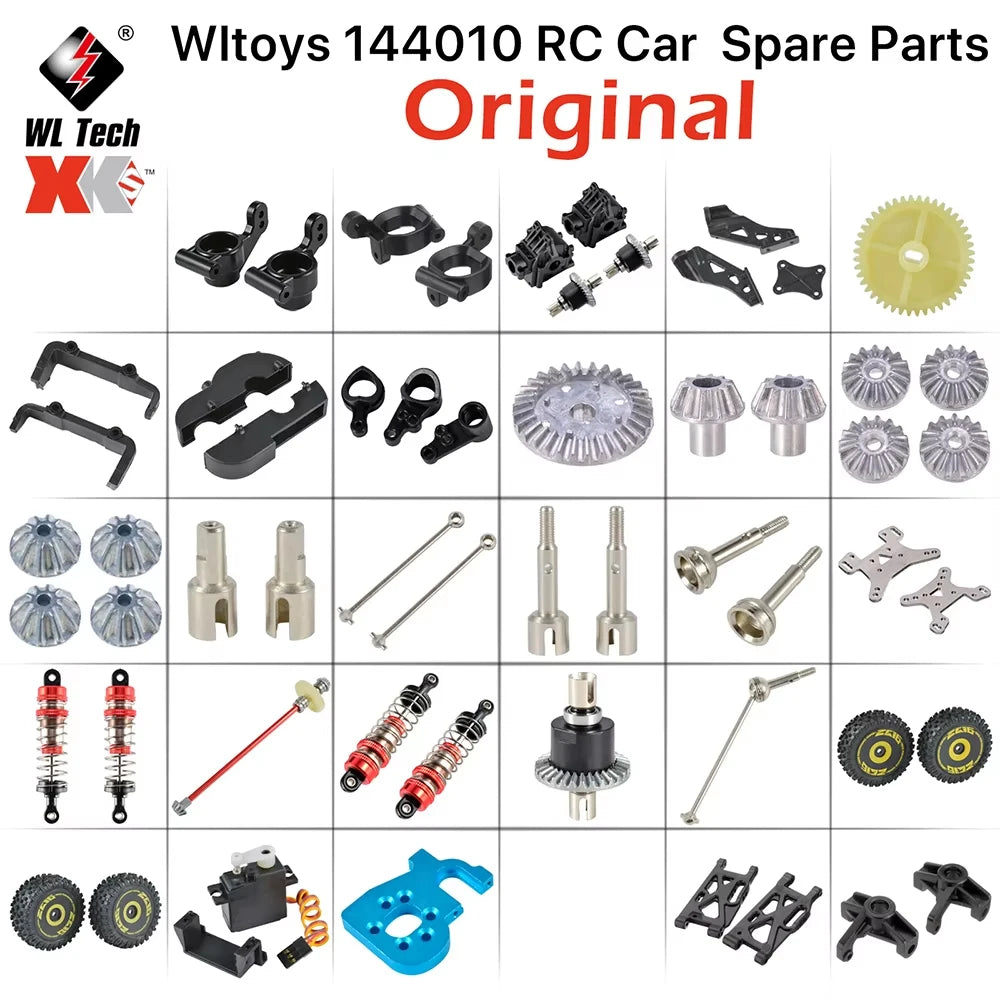 RC Car Spare Parts Kit – Replacement Components for 1/14 Scale Models