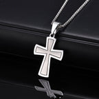 Faith Cross Pendant Necklace – Christian Jewelry for Men and Women