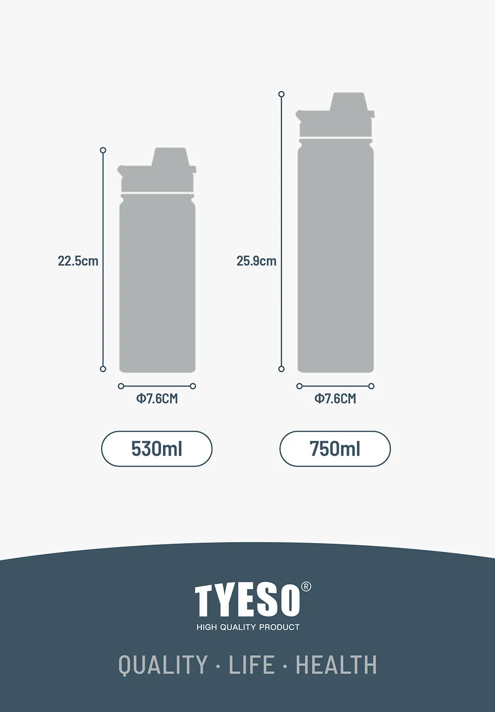 Stainless Steel Vacuum Flask – Insulated Travel Mug for Outdoor Sports