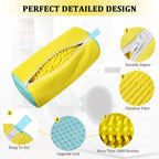 Chenille Shoe Laundry Bag – Non-Abrasive Mesh Protector for Sneaker Washing