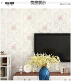 Self-Adhesive 3D Floral Wallpaper – Thickened Wall Decor for Bedroom Living Room
