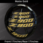 Reflective Motorcycle Rim Stripes – Wheel Hub Decals for Kawasaki Z900