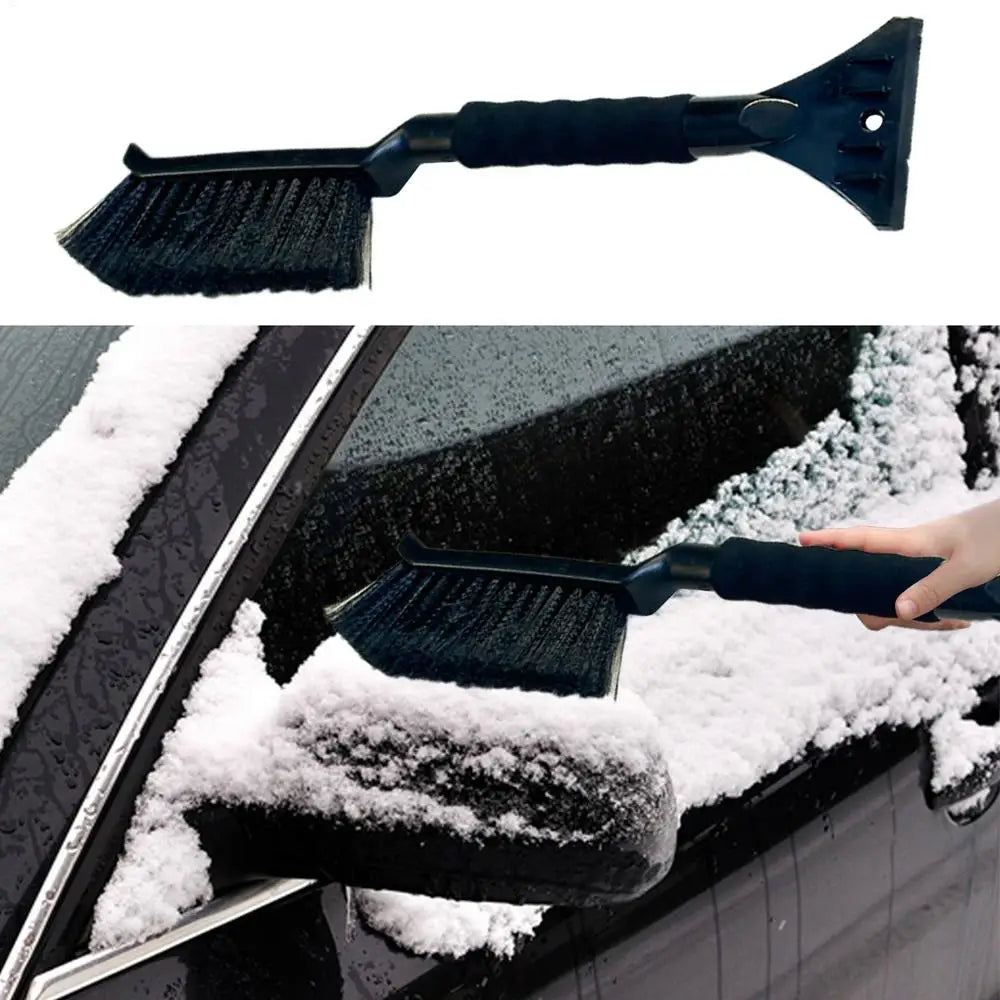 Car Snow Brush and Ice Scraper – Ergonomic Foam Grip for Winter Vehicle Care
