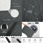 Waterproof Sofa Slipcovers – Non-Slip Elastic Protectors for Kids and Pets
