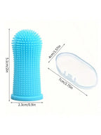 Silicone Finger Toothbrush – Pet Oral Cleaning Tool for Cats and Dogs