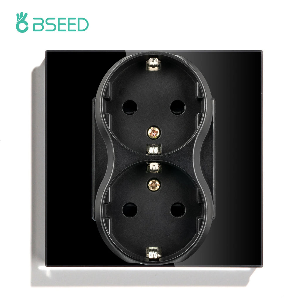 BSEED Touch Light Switch – LED Wall Socket with USB-C for Modern Home Decor