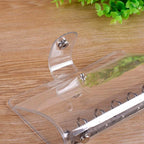Transparent Loose Leaf Ring Binder – A4-A7 Planner for School and Office