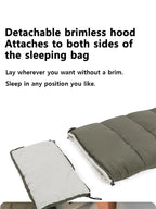 Ultralight Cotton Sleeping Bag – Splicable Double Design for Camping