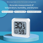 Digital LCD Thermometer Hygrometer – Indoor Temperature Humidity Gauge for Home