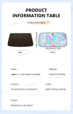 5-Layer Windshield Sun Shade – Foldable UV Protection for Sedan SUV MPV