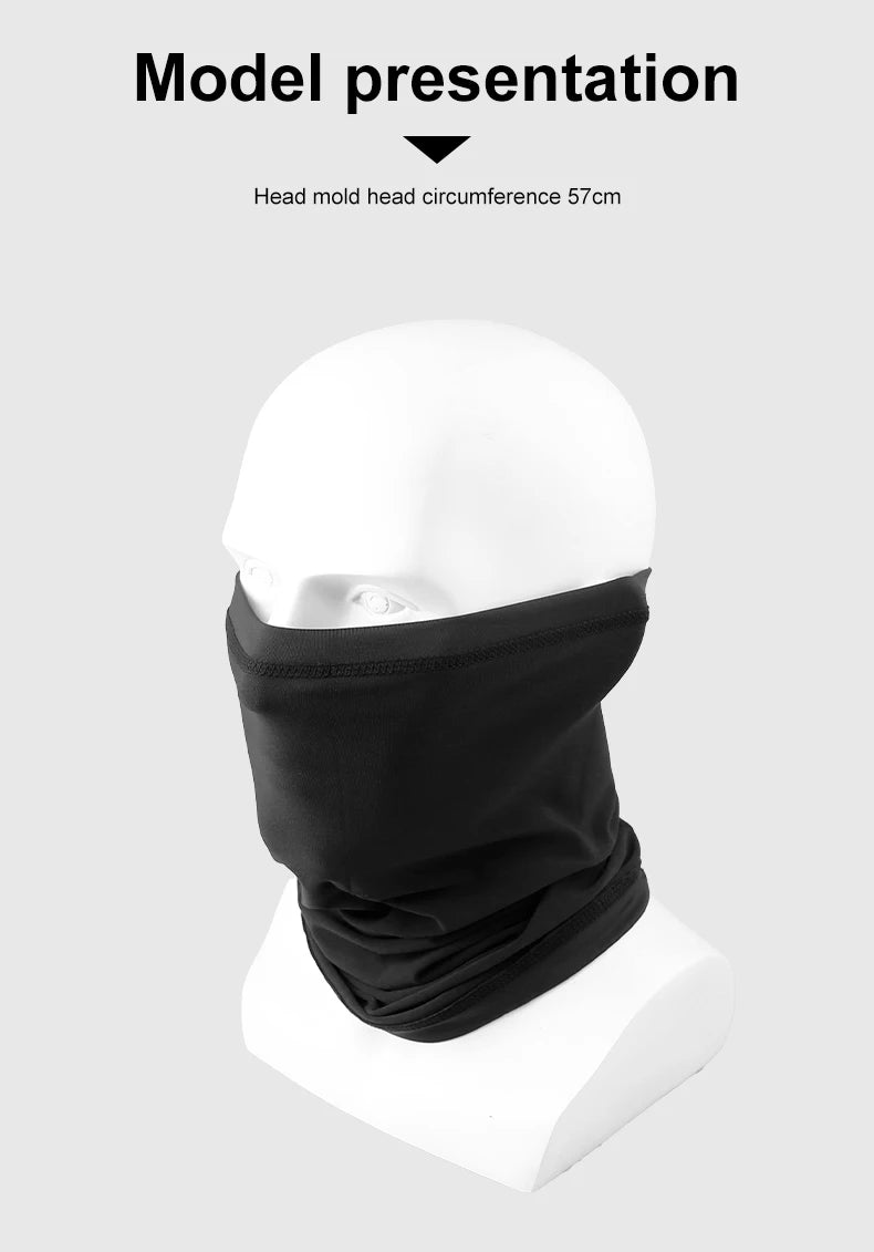 Breathable UV Face Gaiter – Sweat Absorbent Bandana for Outdoor Sports